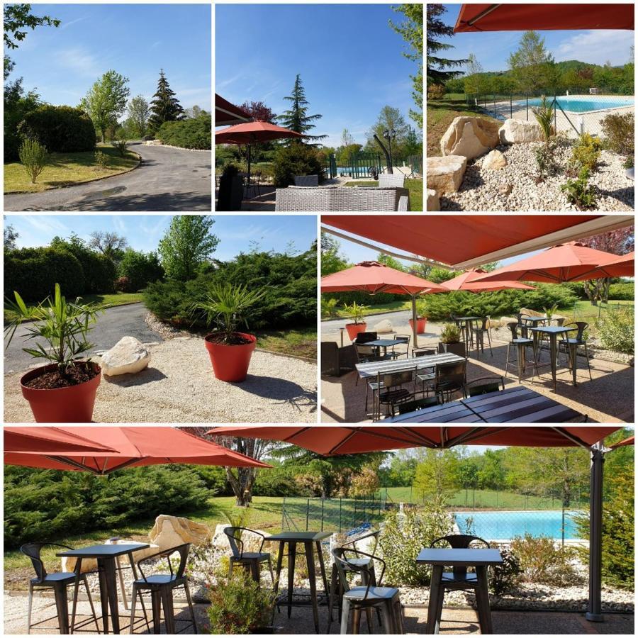 Logis Hotel Auberge De Cartassac Cressensac-Sarrazac Екстер'єр фото